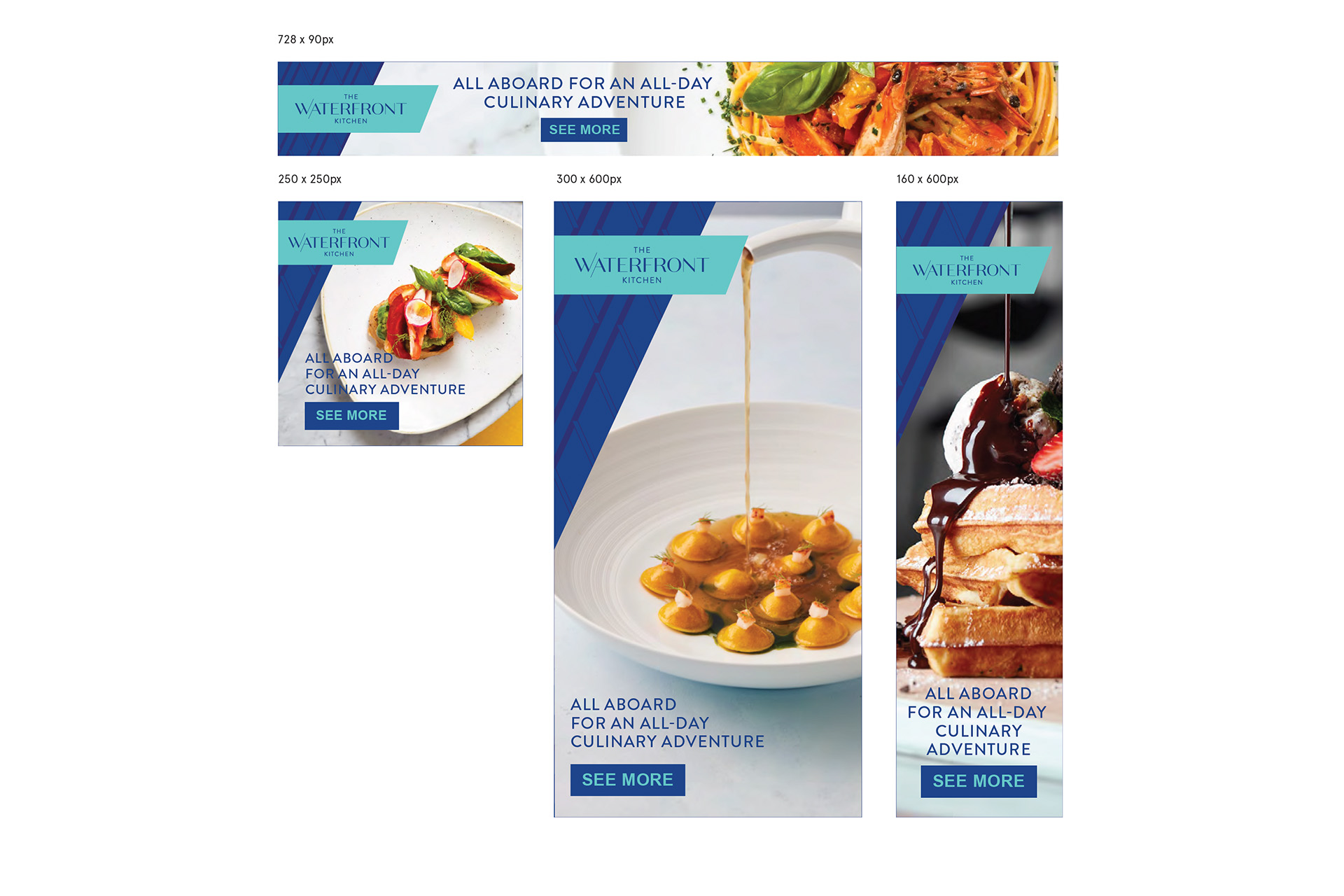 All Day Dining Outlet Online Banners Design